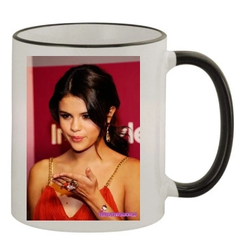 Selena Gomez 11oz Colored Rim & Handle Mug