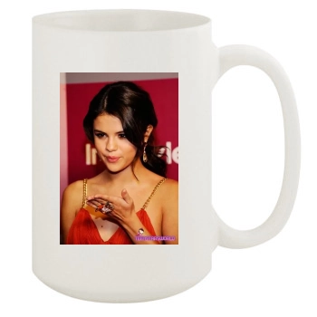 Selena Gomez 15oz White Mug