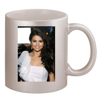 Selena Gomez 11oz Metallic Silver Mug