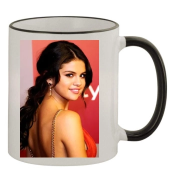 Selena Gomez 11oz Colored Rim & Handle Mug