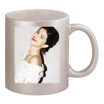 Selena Gomez 11oz Metallic Silver Mug