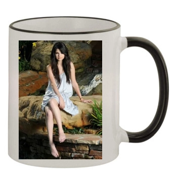 Selena Gomez 11oz Colored Rim & Handle Mug