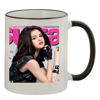 Selena Gomez 11oz Colored Rim & Handle Mug