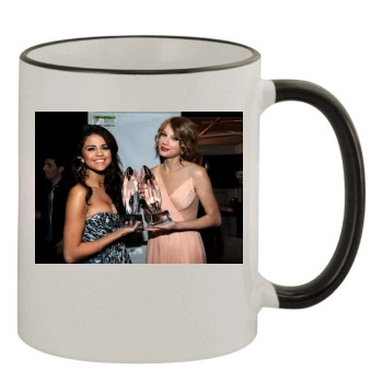 Selena Gomez 11oz Colored Rim & Handle Mug