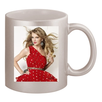 Taylor Swift 11oz Metallic Silver Mug