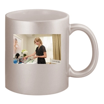 Taylor Swift 11oz Metallic Silver Mug