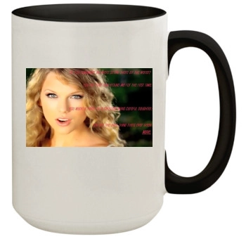 Taylor Swift 15oz Colored Inner & Handle Mug