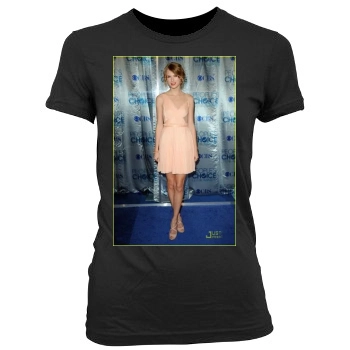 Taylor Swift Women's Junior Cut Crewneck T-Shirt