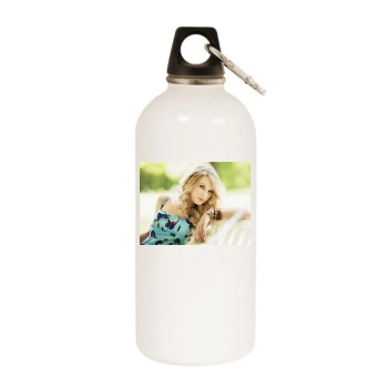 Taylor Swift White Water Bottle With Carabiner