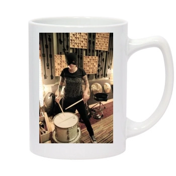 Tegan and Sara 14oz White Statesman Mug