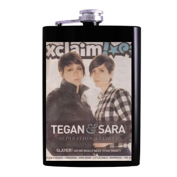 Tegan and Sara Hip Flask