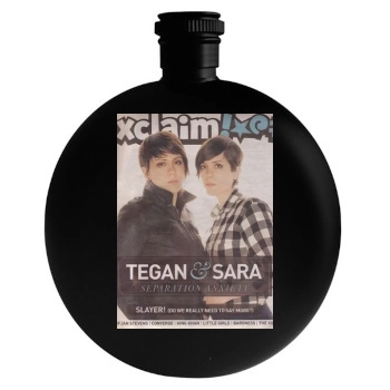 Tegan and Sara Round Flask