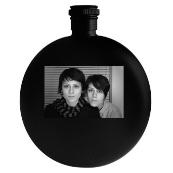 Tegan and Sara Round Flask