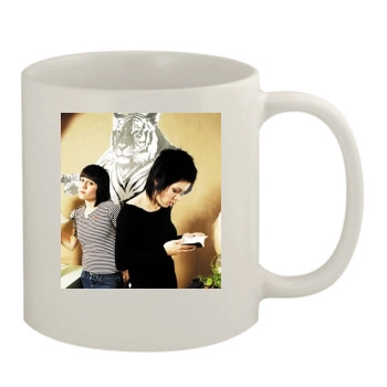 Tegan and Sara 11oz White Mug