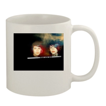 Tegan and Sara 11oz White Mug