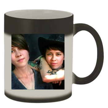 Tegan and Sara Color Changing Mug