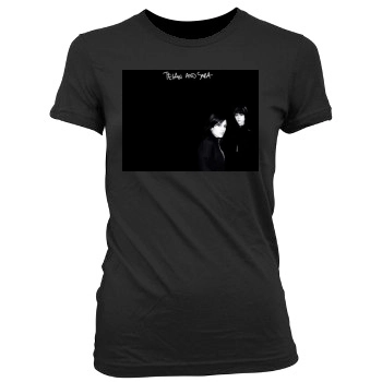 Tegan and Sara Women's Junior Cut Crewneck T-Shirt