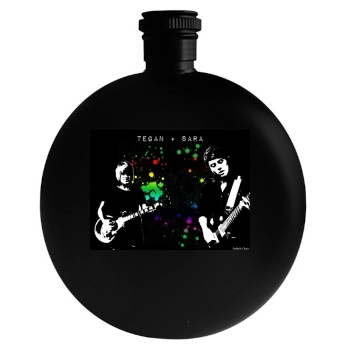 Tegan and Sara Round Flask