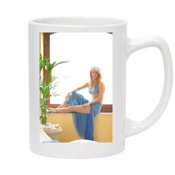 Tiffany Mulheron 14oz White Statesman Mug