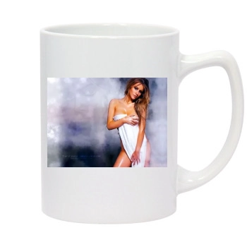 Tiffany Mulheron 14oz White Statesman Mug