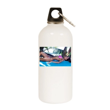 Alley Baggett White Water Bottle With Carabiner