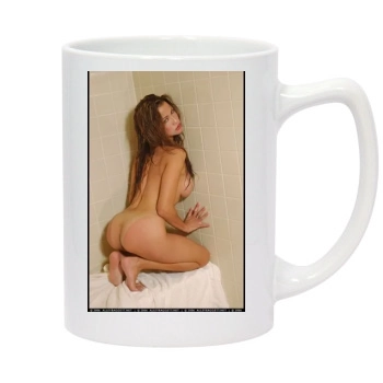 Alley Baggett 14oz White Statesman Mug