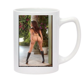 Alley Baggett 14oz White Statesman Mug