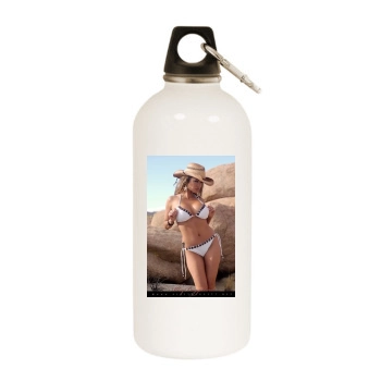 Alley Baggett White Water Bottle With Carabiner