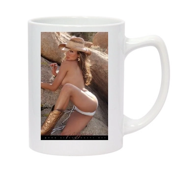 Alley Baggett 14oz White Statesman Mug