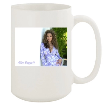 Alley Baggett 15oz White Mug