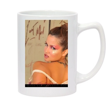 Alley Baggett 14oz White Statesman Mug