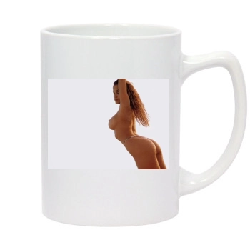 Alley Baggett 14oz White Statesman Mug