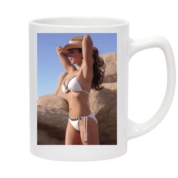 Alley Baggett 14oz White Statesman Mug