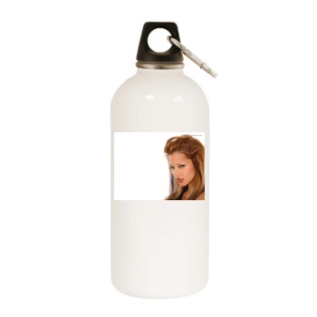 Alley Baggett White Water Bottle With Carabiner