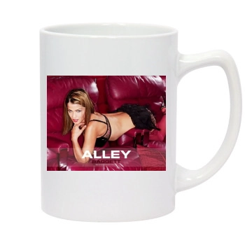 Alley Baggett 14oz White Statesman Mug