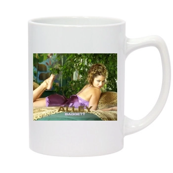 Alley Baggett 14oz White Statesman Mug