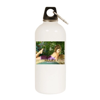 Alley Baggett White Water Bottle With Carabiner