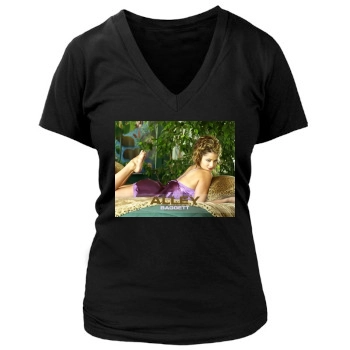 Alley Baggett Women's Deep V-Neck TShirt