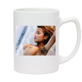 Alley Baggett 14oz White Statesman Mug