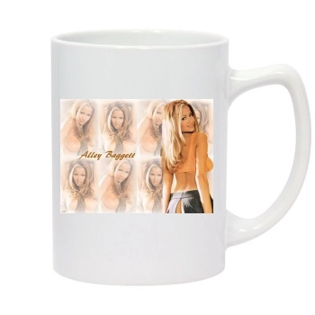 Alley Baggett 14oz White Statesman Mug