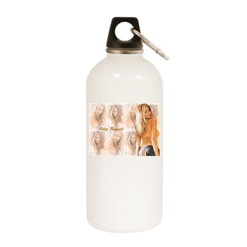 Alley Baggett White Water Bottle With Carabiner