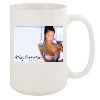 Alley Baggett 15oz White Mug