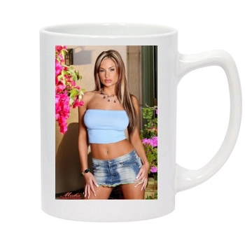 Amy Reid 14oz White Statesman Mug