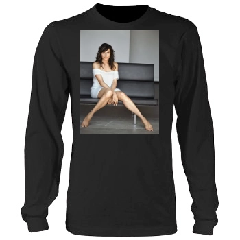 Famke Janssen Men's Heavy Long Sleeve TShirt