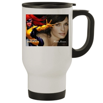 Famke Janssen Stainless Steel Travel Mug