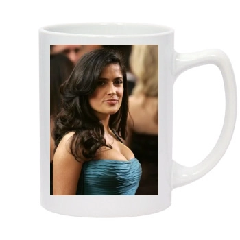 Salma Hayek 14oz White Statesman Mug