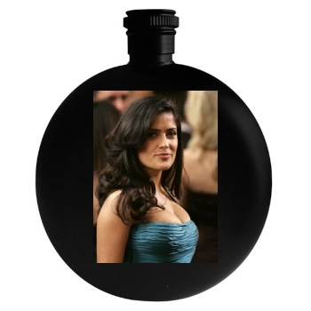 Salma Hayek Round Flask