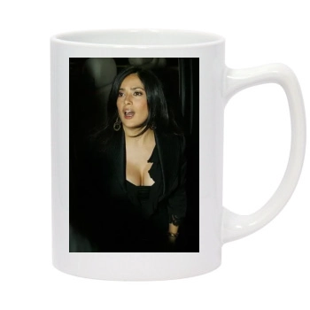 Salma Hayek 14oz White Statesman Mug