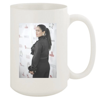 Salma Hayek 15oz White Mug