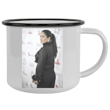 Salma Hayek Camping Mug